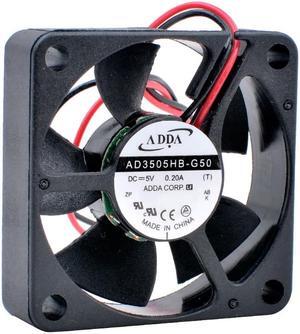 Brand new AD3505HB-G50 3.5cm 3510 35mm fan 35x35x10mm DC5V 0.20A double ball large air volume miniature cooling fan