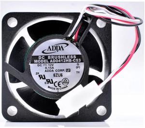 AD0412HB-C53 4cm 4020 40mm fan DC12V 0.15A 3 line switch power supply small cooling fan