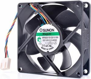 MF80251V2-Q010-S99 8cm 8025 12V 3.60W 4 lines chassis CPU cooling fan