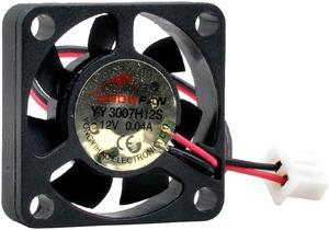 Y-Y 3007H12S 3cm 30mm fan 30x30x7mm DC12V 0.04A Ultra-Quiet Cooling Fan for Raspberry Pi Small Devices