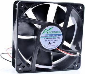 ANCHAOPU 4715KL-05W-B49 12cm 12038 120x120x38mm DC24V 0.46A 3 line inverter cooling fan