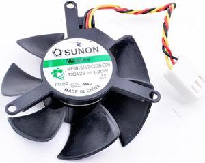 MF50151V2-C030-G99 12V 1.20W 3-pin graphics card cooling fan