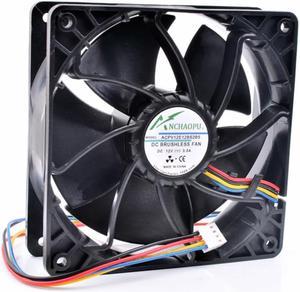 ANCHAOPU V12E12BS2B5 12cm 12038 12V 3.0A server chassis S9 high speed cooling fan