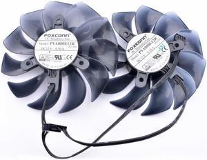 PVA080E12R-P11 12V 0.50A 4 line graphics card cooling double fan