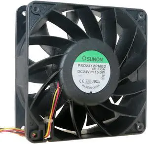 PSD2412PMB2 120mm fan 12038 12cm  DC 24V 15.0W Double ball bearing large air volume inverter cooling fan