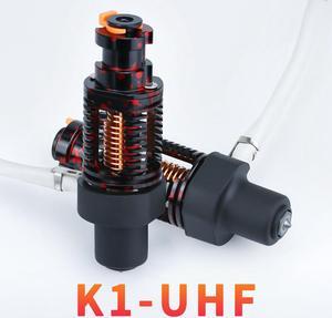 300 High Flow Hotend All Metal Upgrades Kit UHF Bimetal Heatbreak Copper for Ender 3  Ender 3 V2 VORON 2.4(Red lizard K1 UHF)