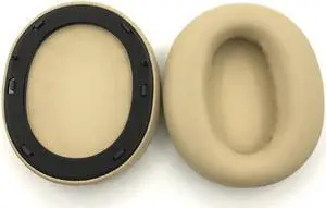 Replacement Soft Protein Leather Ear Pads for  W820NB Cushion Cups Cover Earpads Repair Parts Earmuff Headband(khaki)