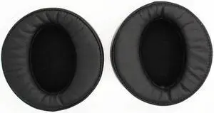 Replacement Leather Memory Foam Earpad Cushion Protein leather Earmuffs Cover for MDR XB950BT MDR-XB950BT Headphones(Black)