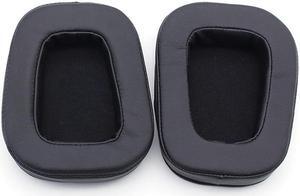 Ear Pads Headband for G933 G633 G635 G935 G633S G933S Gaming Headset Cushions Earpads Foam Pillow Cover Cup Replacement(Leather)