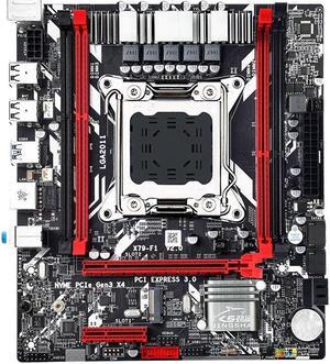 X79 F1 X79 Motherboard LGA2011 Support NVME M.2 SSD Xeon E5 V1 V2 REG ECC DDR3 Memory server