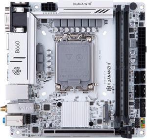 B660M Motherboard LGA 1700 Dual DDR4 Memory Slots PCI-E 4.0 M.2 64G Support 12th CPU New Intel B660 B660-ITX