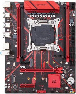 X99 QD3 Motherboard Kit LGA 2011-3 Xeox with E5 2666 V3 32GB DDR3 RECC Support NVME X99 Motherboard Combo