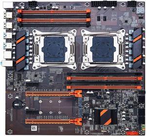 X99 Motherboard Dual CPU with XEON E5 2666 V3 4x16GB=64GB DDR4 RECC REG ECC Memory Kit
