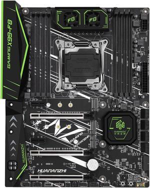 F8 X99 Motherboard Set with Intel XEON E5 2666 V3 2x8GB DDR4 2400 REG ECC Memory Combo Kit Set