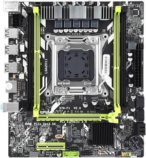 X79 Motherboard Combo Set X79 F1 LGA2011 with E5 2620 V2 16GB DDR3 RAM Support NVME M.2 SSD Server Kit