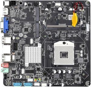 HM55B Motherboard PGA988 Mainboard Desktop PC DDR3 SATA II Mini ITX for Mini Host/HTPC/ Advertising Machine/Radio