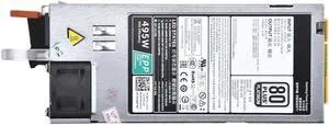 For D-ELL R530 R630 R730 R730XD T430 T630 Hot Swap Power Supply 495W Psu