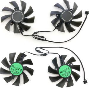 For Gigabyte RTX2060 GTX1660ti 1660S 1650 Graphics Video Card T129215SU/GA91S2U Cooling Fan(2 fans ball bearing)