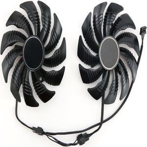 For Gigabyte RTX2060 GTX1660ti 1660S 1650 Graphics Video Card T129215SU/GA91S2U Cooling Fan(A pair of fans)