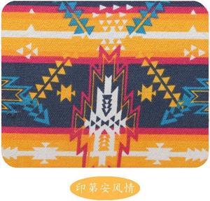 Small Mouse Pad Cute Retro Style Creativity Mouse Pad Small Persian Carpet Laptop Keyboard Disk Mouse Pad Table Mat Gaming Desk(230x190mm)