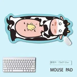 Lovely Animal Mouse Pad Kawaii Bear Large Mouse Pad Big Computer Gaming Mouse Pad Non-slip Natural Rubber Gaming Mouse Pad(Big Cow) Lovely Animal Mouse Pad Kawaii Bear Large Mouse Pad Big Computer Gaming Mouse Pad Non-slip Natural Rubber Gaming Mouse Pad(Big Cow)