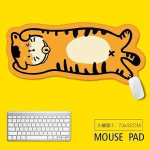 Lovely Animal Mouse Pad Kawaii Bear Large Mouse Pad Big Computer Gaming Mouse Pad Non-slip Natural Rubber Gaming Mouse Pad(Big Cat Orange) Lovely Animal Mouse Pad Kawaii Bear Large Mouse Pad Big Computer Gaming Mouse Pad Non-slip Natural Rubber Gaming Mouse Pad(Big Cat Orange)