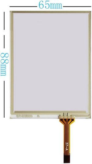 For 3.5inch PPT8846 88*65 Resistive Touch Screen 4-Wire Plug-in Type Replacement Digitizer Glass Monitor