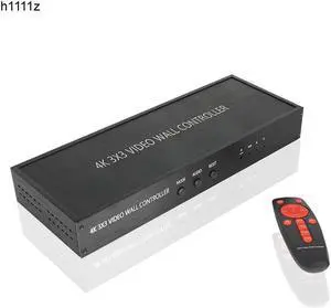 4K 3x3 Wall Controller Player Video Processor Splicer Video Wall Controller Images Display Screen HD TV Stitching Processor