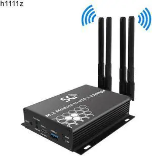 M.2 B Key NGFF to USB 3.0 Adapter Wireless Card Converter Riser Antenna SIM Card Slot for SIM/Micro SIM/Nano SIM 3G 4G 5G Module
