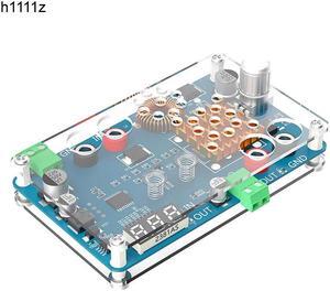 Buck Converter DC 5-32V to 5-45V 3A Adjustable Step Down Module with Voltage Display Touching Sensor Switch Power Breakout Board