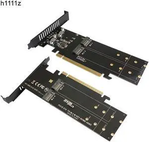 iHyper m.2 X16 TO 4X NVME PCIE3.0 GEN3 X16 TO 4*NVME RAID CARD PCI-E VROC CARD RAID Hyper M.2X16 M2X16 4X X4 NVME*4 RAID Mining