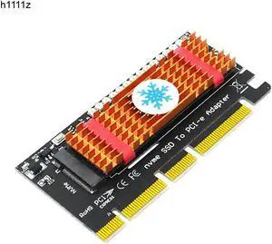 M.2 NVME SSD to PCIe 3.0 Riser Card NVME SSD PCI Express X4 X8 X16 Adapter for Desktop PC PCI-E GEN 3 Full Speed for Chia Mining