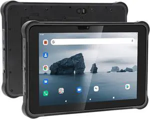 Sincoole 10.1 Inch Rugged Tablet Android 11 with 4G RAM 64G ROM, 4G LTE WiFi Bluetooth GPS NFC, Sunlight-Readable Display, Hot-Swappable Battery, Industrial Portable DVD Player