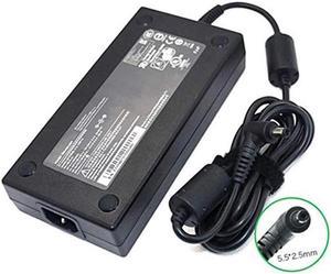 Laptop AC Adapter 19V 9.5A 180W 5.5 X 2.5mm A12-180P1A A180A002L Power Charger Compatible with MSI GT60 GT70 Computer Power Supply