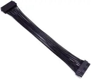24 Pin Motherboard Power Supply Cable (12Inch 18AWG) ATX Power Supply Extension Wire 24 Pin Male to 24 Pin Female