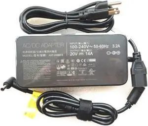 AC Adapter for ASUS ROG Mothership GZ700GXRTX2080 ADP-280BB B 280W 20v 14a 7.4mm 5.0mm