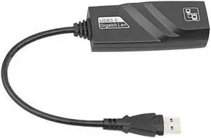 USB 3.0 Gigabit Ethernet Network Adapter USB To RJ45 Lan (1000Mbps) Wired Network Card for Windows 7/8/10 XP Laptop PC