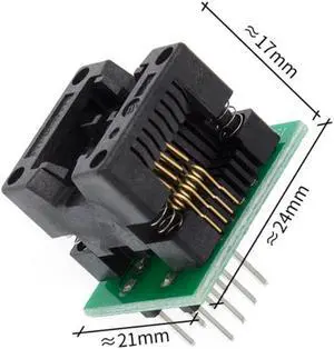 SOIC8 SOP8 to DIP8 EZ Programmer Adapter Socket Converter Module 150mil