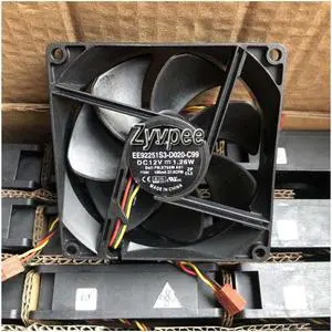 SUNON 92*25MM EE92251S3-D020-C99 12V 1.26W X755M 105mA 37.5CFM 3 wires 3 pins case fan 9cm cooling fan