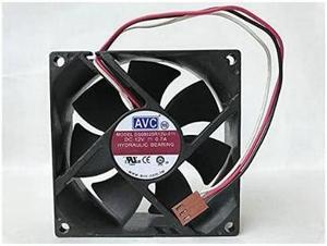 for AVC DS08025R12U-011 DC12V 0.70A high Speed 5000 Super Wind CPU Fan
