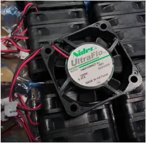 Nidec 40*10MM U40X12MMZ7-51 J993 12V 0.07A 2 Wires 2 Pins 4CM case fan, Cooling Fan