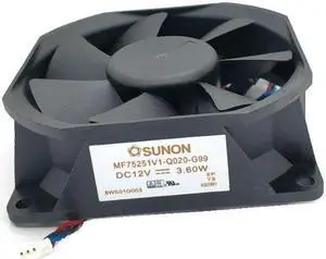 Original SUNON MF75251V1-Q000-G99 DC 12V 2.91W 3-wires Projector Cooling Fan