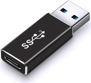 Updated USB 3.1 GEN 2 Male to Type-C Female Adapter, Support Double Sided 10Gbps Charging & Data Transfer, USB A to USB C 3.1 Converter