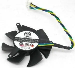 Frameless Cooling Fan of Power Logic PLD05010B12L with 12V 0.1A 4Wire