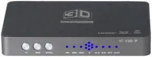 HDMI Converter/2D to 3D/Video Converter Left and Right Up and Down Format to 3D Suitable Projection Blu-Ray Film EU Plug