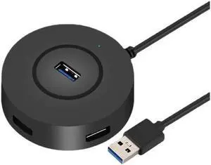 USB HUB 4 Port USB3.0 High Speed Multiple USB Splitter with Micro Charging Port for IMac Computer Laptop Accessories OTG HUB USB