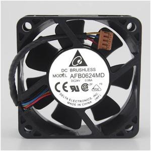 6CM Cm 6020 24V 0.06A AFB0624MD Double Ball Frequency Converter Fan