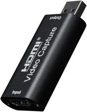 HDMI Video Capture Card Audio Video Capture Card HDMI to USB2.0 1080P Record DSLR Action Cam to PC HD Live Broadcasting