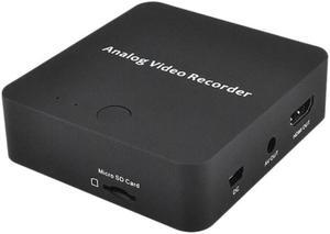 Analog Video Recorder AV Capture Video Tapes Transfers to Digital Format VHS to Digital Converter for Hi8,DVD,VCR