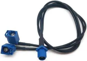 Fakra C Male to Fakra C Female Splitter Cable 19.69inch 50cm Universal Cable